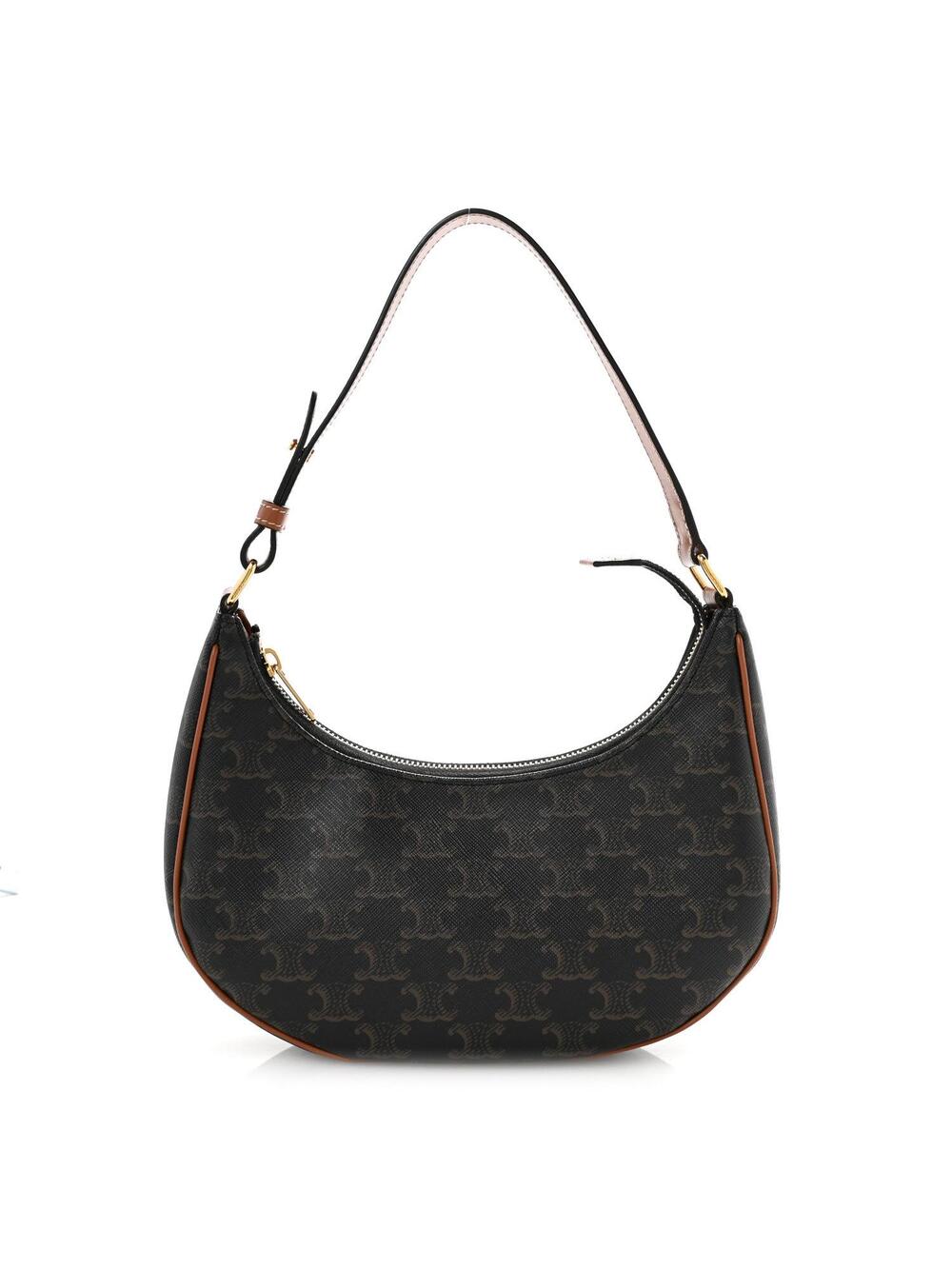 Celine Triomphe Canvas Calfskin Ava #289444C13B